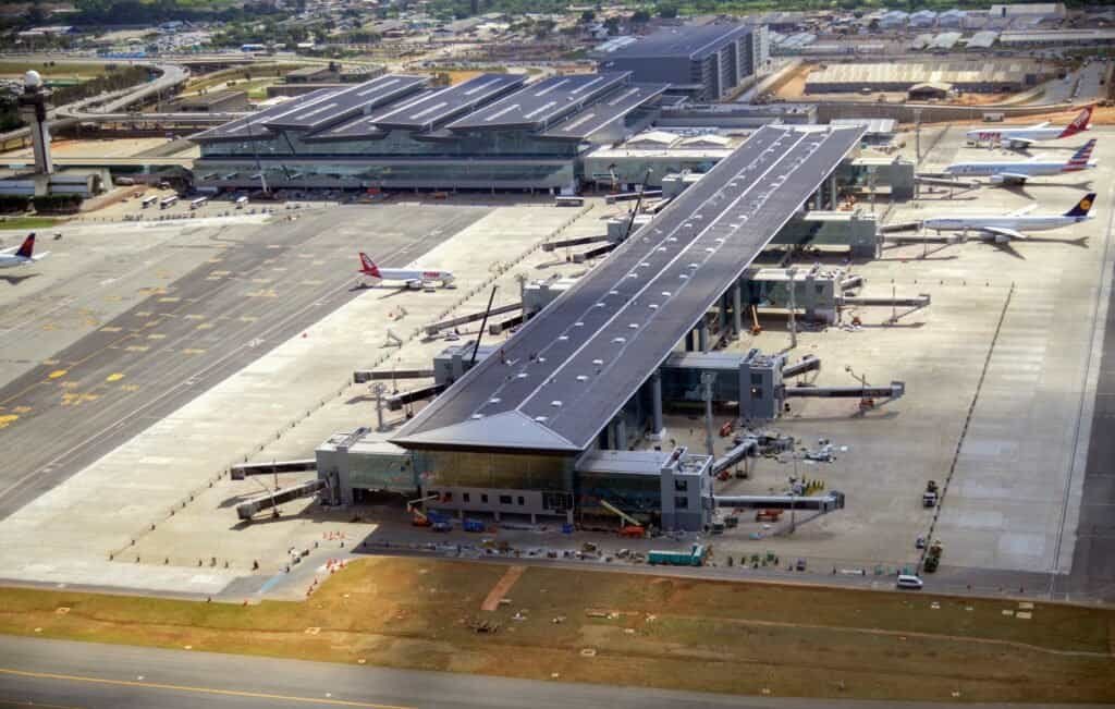 Terminal de passageiros do Aeroporto de Guarulhos